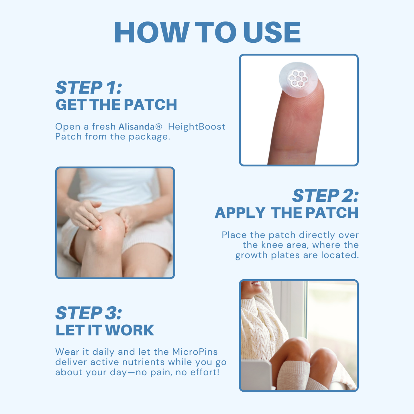 Alisanda®️ HeightBoost Growth & Stretch Patch