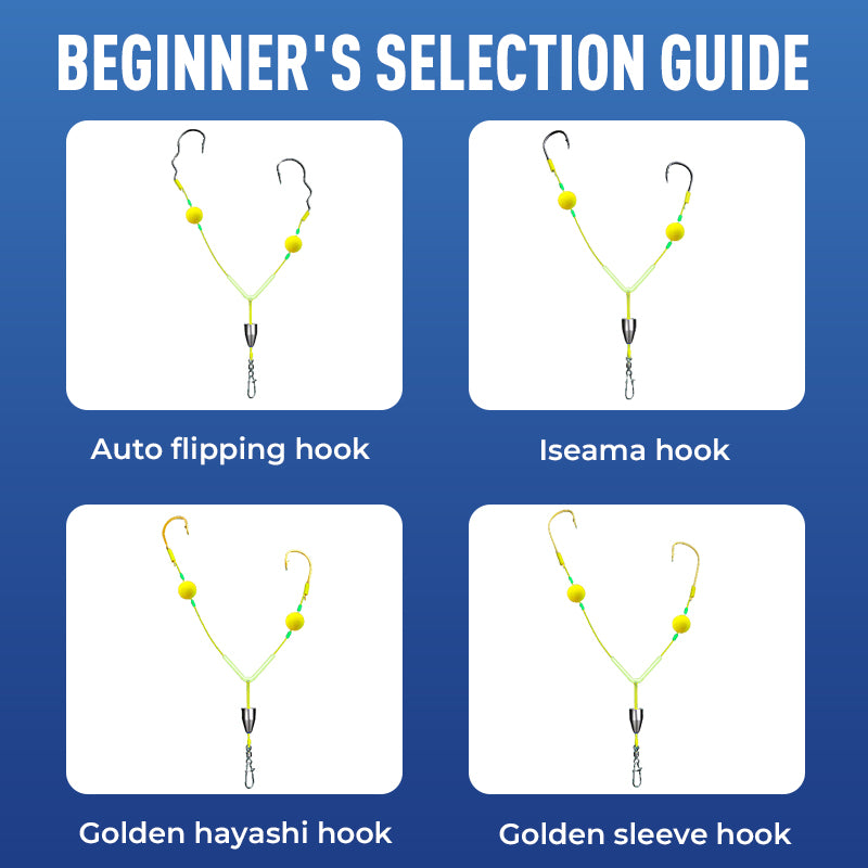 🔥🔥Buy 3 Get 2 Free 🎁 Reverse Bottom Fishing Rig Hook