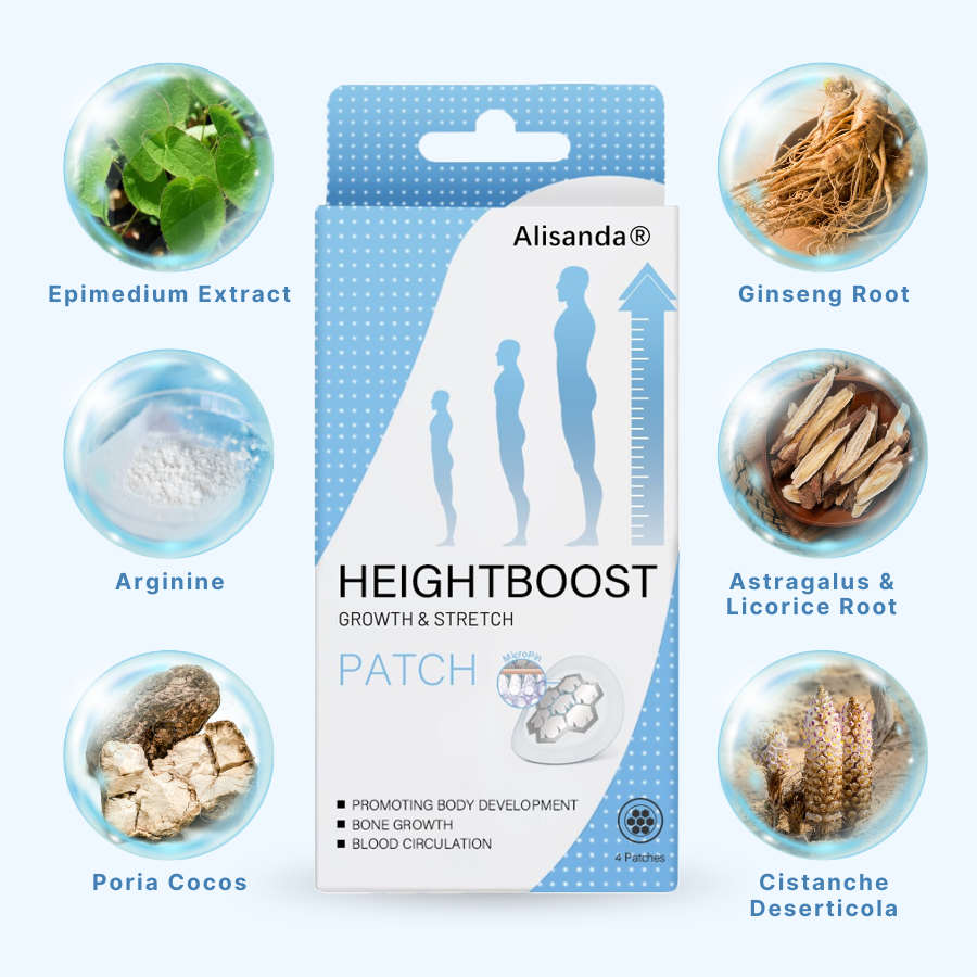 Alisanda®️ HeightBoost MicroPin Growth & Stretch Patch