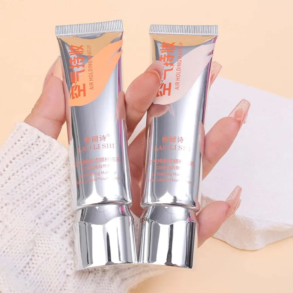 Liquid Oil Control Foundation Waterproof Lasting BB Cream Contouring Cosmetics Full Coverage Face Corrector Concealer Makeup